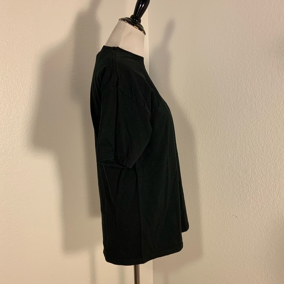 GUC Bellagio Black Cotton Tee Shirt - Size Medium - Picture 6 of 7